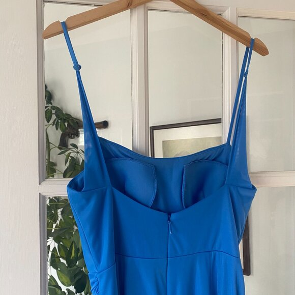 Azazie Kalea dress in Dusty Blue, US 6 - Picture 4 of 4